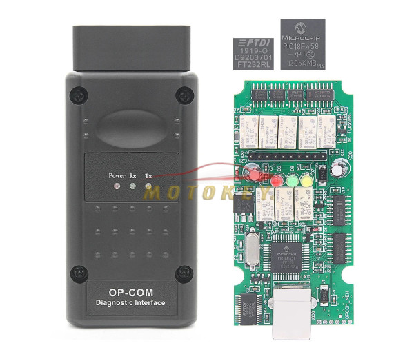 Opel OPCOM V1.70 PIC18F458 FTDI Flash Firmware update