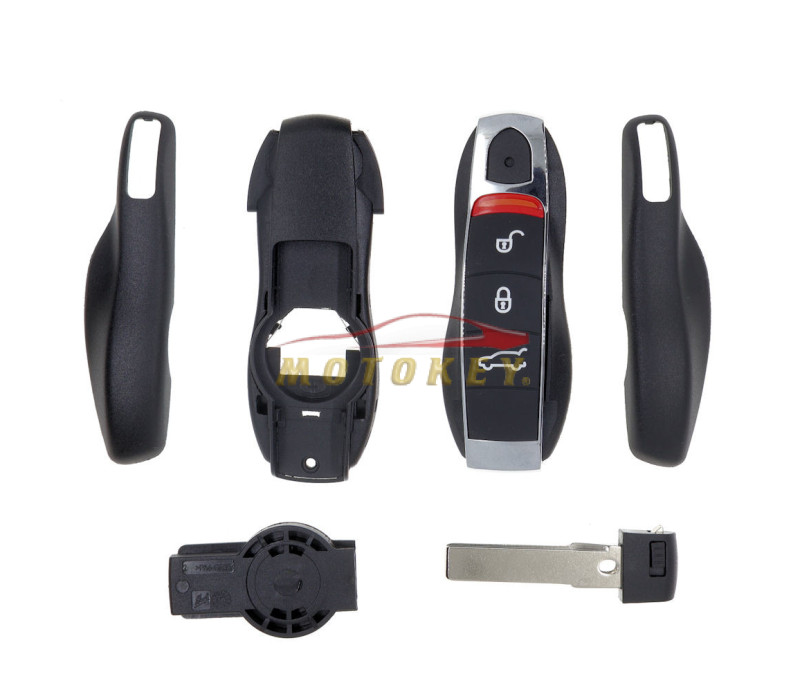 Porsche Cayenne Boxster 911 Cayman 3 Button Key Case