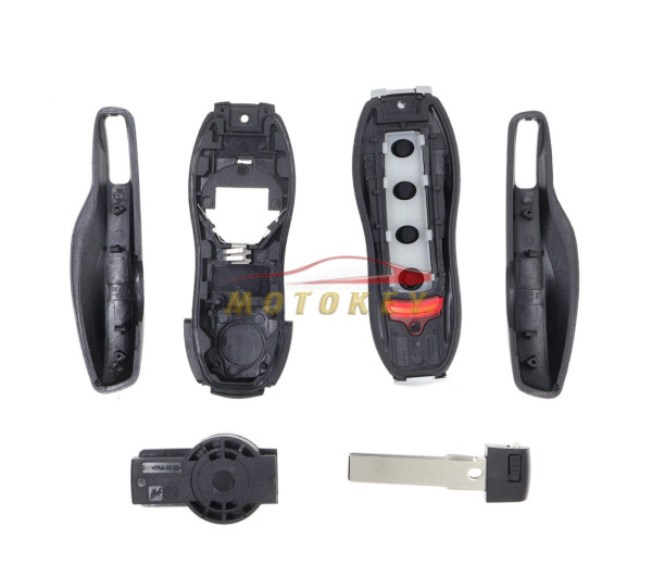 Porsche Cayenne Boxster 911 Cayman 3 Button Key Case