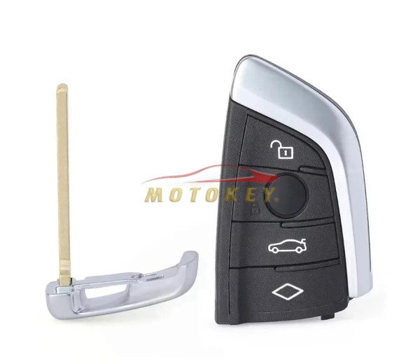 BMW G-Series BDC2 - 4 Button Smart Key - Black - CG Board