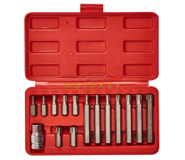 15 Pcs 1/2" Torx Bit Set...