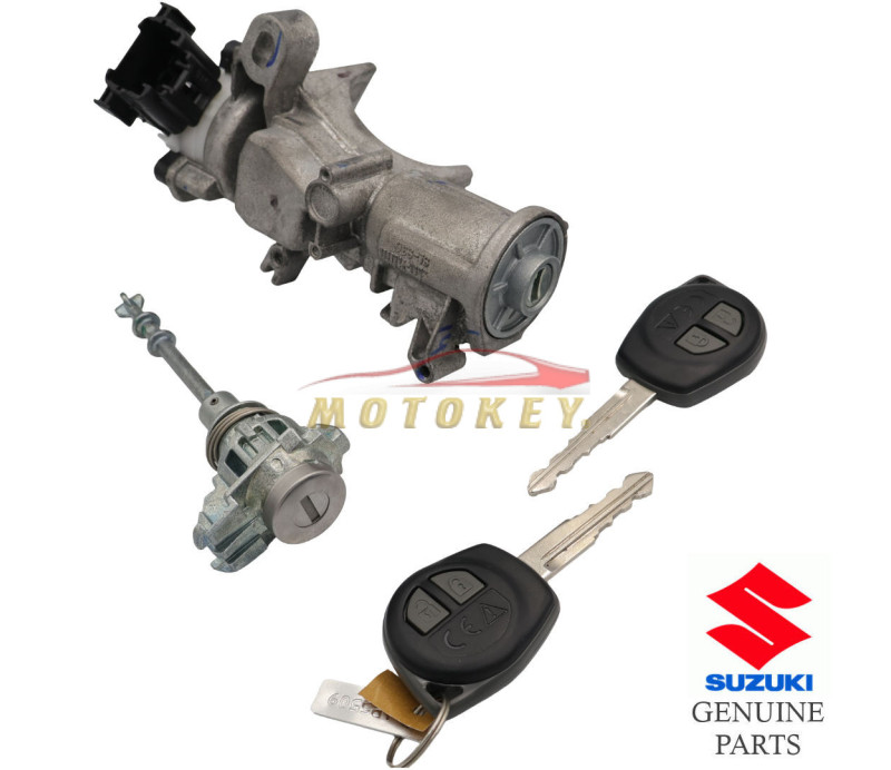 Suzuki Swift Complete Lock Kit with Remote Keys T61M0 - Genuine OEM