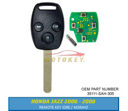 Honda Jazz 3 Button...