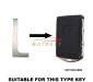 Volvo Emergency Key Blade -...
