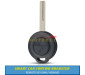 Smart Car 452 453 2 Button...