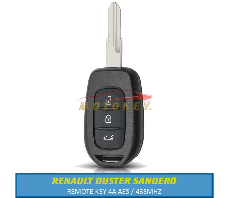 Renault Sandero Duster 3 Button Remote Key - PCF7961