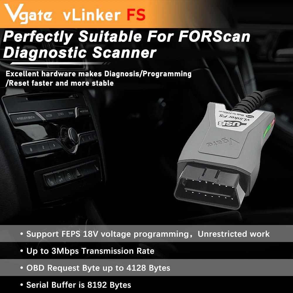 Vgate vLinker FS ford forscan 4